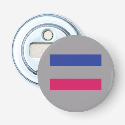 Androgyn Button Flesopener (Voorkant)