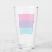 Androgyn Pride-vlag Glas (Achterkant)