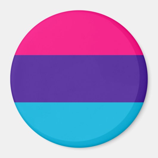 Androgyn Pride-vlag Magneet (Voorkant)