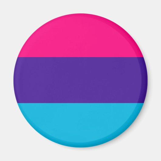 Androgyn Pride-vlag Magneet (Voorkant)