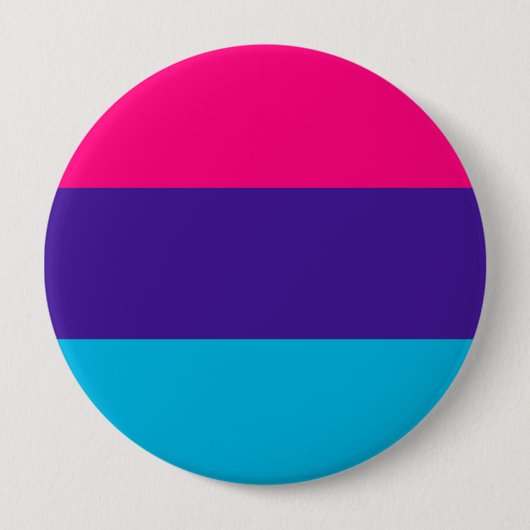 Androgyn Pride-vlag Ronde Button 4,0 Cm (Voorkant)