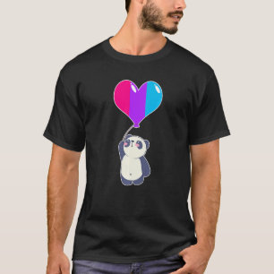 Androgyne Panda Nonbinary Geslacht T-shirt
