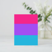 Androgyne Pride Flag  Briefkaart (Staand voorkant)