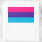 Androgyne Pride Rechthoekige Sticker (Tas)