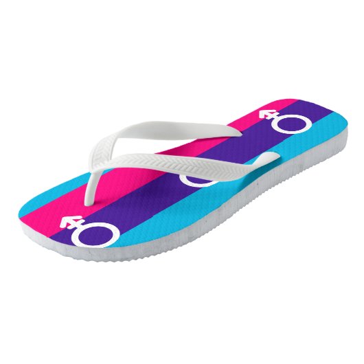 Androgyne Pride Teenslippers (Schuin)