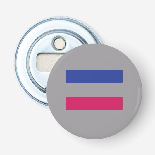 ANDROGYNE TROTS BUTTON FLESOPENER (Voorkant)