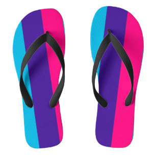 Androgyne trots teenslippers