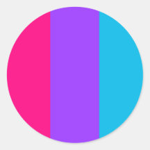 Androgynous Pride Circle Sticker