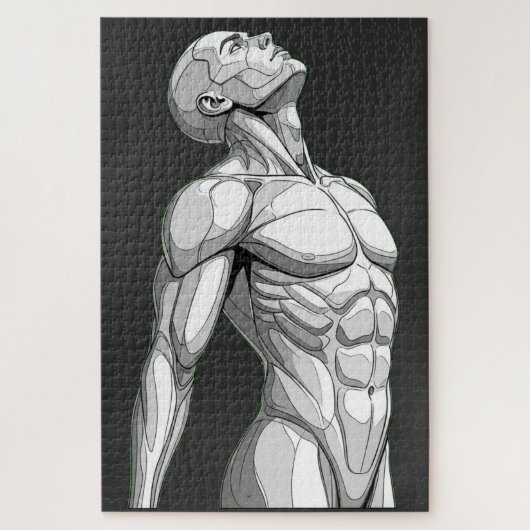Android Anatomy: 1014 Piece Cyborg Puzzle (Vertical)