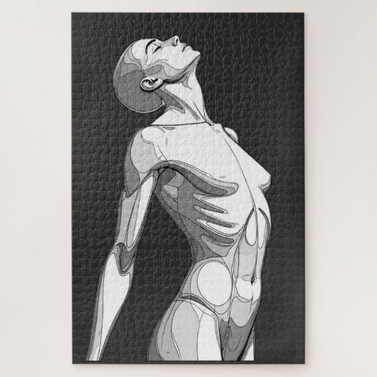 Android Anatomy Challenge - Premium Jigsaw Puzzle (Vertical)