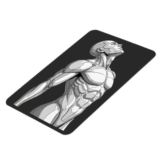 Android Anatomy: Cyborg Flexible Magnet (Côté Gauche)