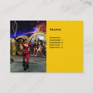 ANDROID BALLET, gele wetenschapsketen Visitekaartje