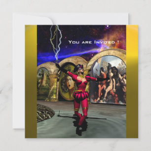 ANDROID BALLET, Red Yellow Blue Science Fiction Kaart