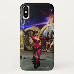 ANDROID BALLET, sciencefiction iPhone X Hoesje