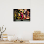 ANDROID BALLET, sciencefiction Poster (Keuken)