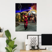 ANDROID BALLET, Sciencefiction Poster (Thuiskantoor)