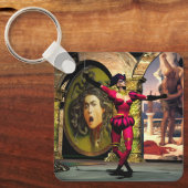 ANDROID BALLET, sciencefiction Sleutelhanger (Voorkant)