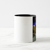 ANDROID BALLET, sciencefiction Tweekleurige Koffiemok (Center)