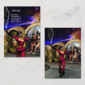 ANDROID BALLET, sciencefiction Visitekaartje (Voorkant / Achterkant)