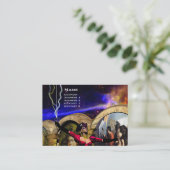 ANDROID BALLET, sciencefiction Visitekaartje (Staand voorkant)