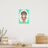 Android. Beschermer van het hart. Poster (Keuken)