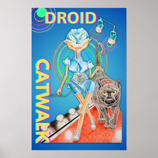 ANDROID CATWALK POSTER (Devant)