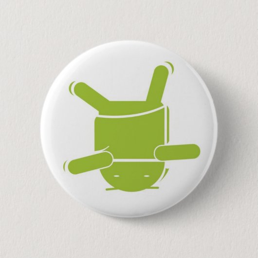 Android Dance Ronde Button 5,7 Cm (Voorkant)