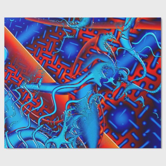 Android Fused Cadeaupapier (Vlak)