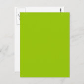 Android Green Color Ready om aan te passen als u w Briefkaart (Voorkant / Achterkant)