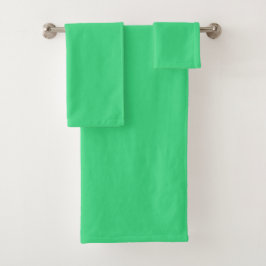Android groen (effen kleur) bad handdoek