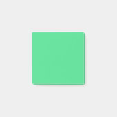 Android groen (effen kleur)  post-it® notes (Voorkant)