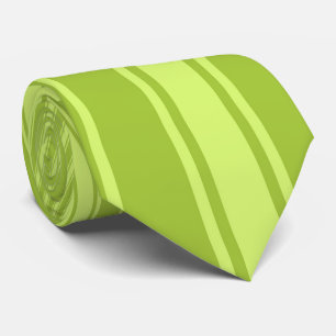 Android groene kleur streep funky patroon stropdas