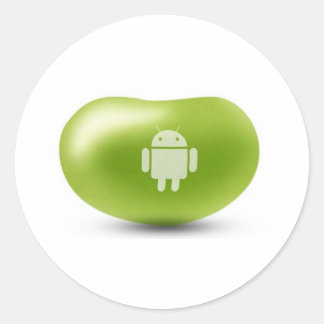 Android Jelly Bean Ronde Sticker