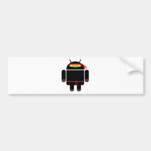 Android Ninja Bumpersticker