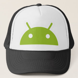 Android Peeking Trucker Hat Trucker Pet