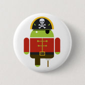 Android Pirate Button (Voorkant)