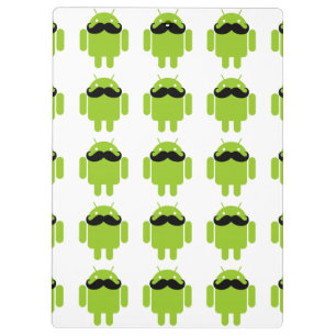 Android Robot Mustache Klembord