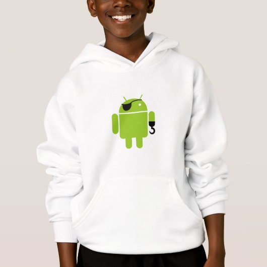 Android Robot Pirate Style (Devant)