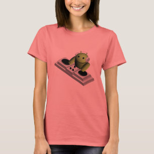 Android Robot Playing DJ T-shirt