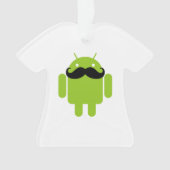 Android Robot Whimsache Style Mustache (devant)