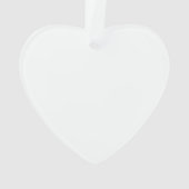 Android Robot Whimsical Mustache Style Ornament (achterkant)