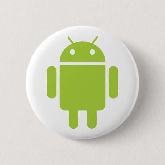 Android Ronde Button 5,7 Cm (Voorkant)