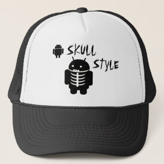 Android SKULL STYLE Trucker Pet