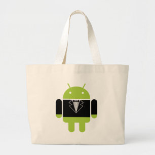 Android Tux Grote Tote Bag