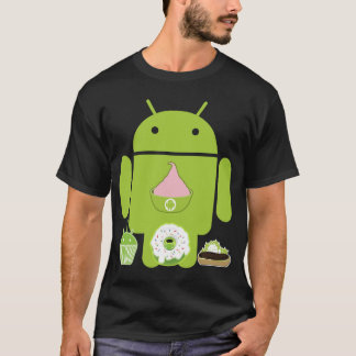 Android-versies T-shirt