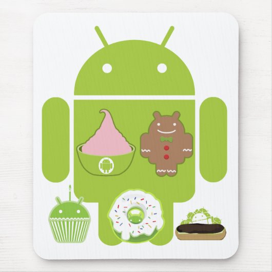 Android Versions Muismat (Voorkant)