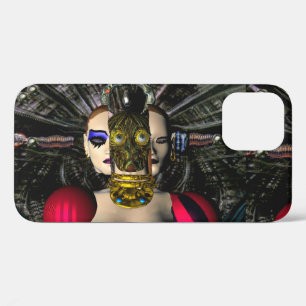ANDROID XENIA SPACESHIP PILOT, Science Fiction iPhone 12 Hoesje
