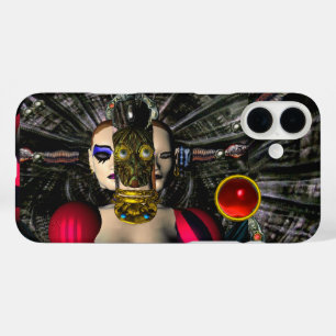 ANDROID XENIA SPACESHIP PILOT, Science Fiction iPhone 16 Plus Hoesje
