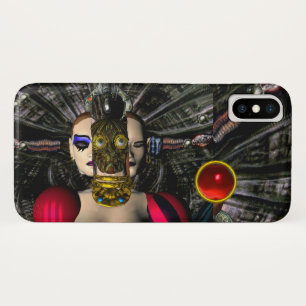 ANDROID XENIA SPACESHIP PILOT, Science Fiction iPhone X Hoesje