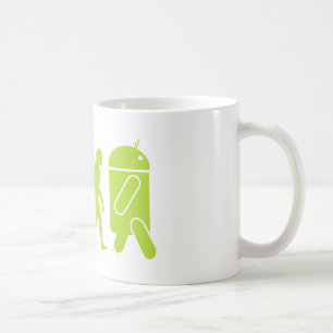 Androïde evolutie koffiemok